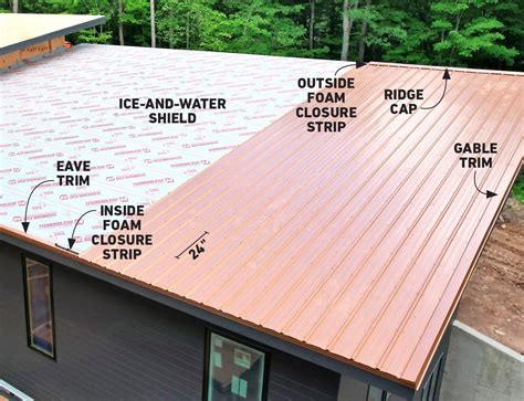 how to put metal roof on house|do it yourself steel roofing.